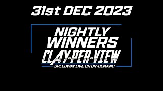 Nightly Winners  31th Dec 2023  Clay Per View [upl. by Aznaed]