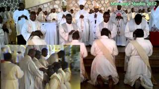 Part 3  Priestly Ordination Bamenda Archdiocese 11042012 [upl. by Marney]