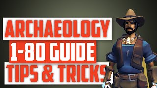 Runescape  Archaeology 1 through 80 guide What I did what I learned [upl. by Mitzl]