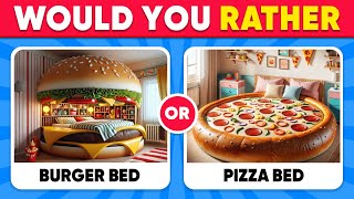 Would You Rather Luxury Life Edition 💎💸🍕🍔 Daily Quiz [upl. by Sahcnip]