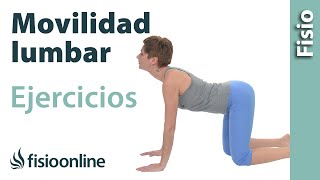 Ejercicio de movilidad y flexibilidad lumbar  Gato y mahometano [upl. by Rachelle]