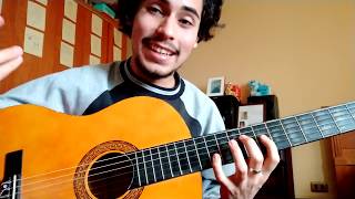 Serotonina Simon Campusano amp Diego Lorenzini Tutorial de Guitarra [upl. by Yaffit556]