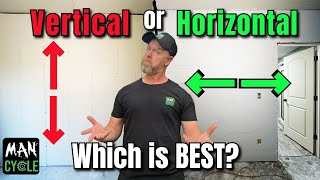 Which is Best VERTICAL or HORIZONTAL Drywall Installation [upl. by Waly764]