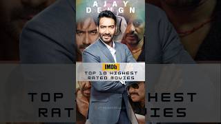 Ajay Devgn’s Top 10 IMDb Hits  Ajay Devgan Movie bollywood shorts entertainment [upl. by Moorish849]