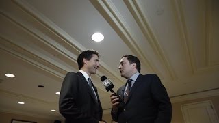 Comedian Mark Critch travelled with Justin Trudeau to Washington [upl. by Fairley804]