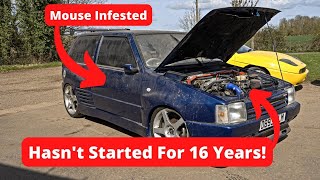 Fiat Uno turbo restoration part 1 [upl. by Siramad]