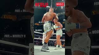 fan clip Jake Paul vs Mike Tyson Full Fight Highlights  Netflix Knockout2024 boxing [upl. by Earvin50]