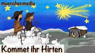 ⭐️ Kommet ihr Hirten  Weihnachtslieder deutsch  Kinderlieder deutsch  Advent  muenchenmedia [upl. by Aiciruam776]