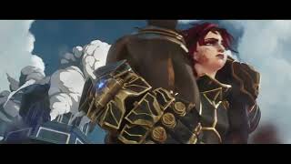 Noxus attack on Piltover animation moment arcane 2 [upl. by Anaitit]