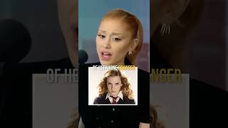 Ariana Grande’s impression of Hermoine Granger 😂 shorts arianagrande harrypotter [upl. by Wenonah]