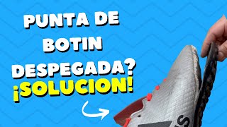 Punta de botín despegada  SOLUCION [upl. by Earas]