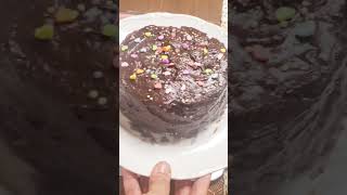 Air Fryer Chocolate Fudge Cake shorts airfryer cake shortsvideo [upl. by Gaillard570]