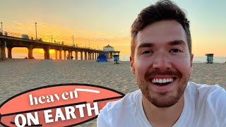 MANHATTAN BEACH 4K Richest Beach Town ⛱ California 🇺🇸 [upl. by Ierna75]