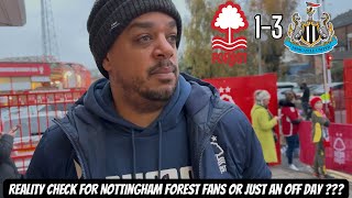 Nottingham Forest 13 Newcastle away day vlog  A HONEST CHAT WITH THE HOME FANS [upl. by Nnyre]