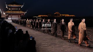 Ami Womens and Mens FallWinter 2024 Suzhou Fashion Show [upl. by Amsab]