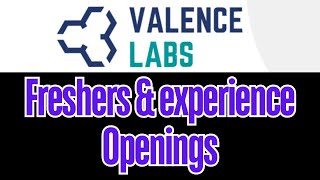 Freshers amp experience Openings AT valence lab job pharmajobalert [upl. by Eniahs]