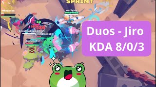 Gameplay BAPBAP Duos Jiro KDA 803 Dmg Dealt 26440 [upl. by Coral]