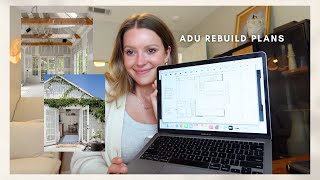 VLOG our guesthouse rebuild plans declutter with me  weekday in my life [upl. by Htesil]