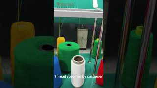 chenille embroidry in 50D filament threadtesting [upl. by Leduar746]