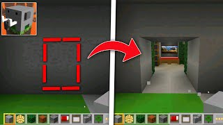 How to Make Secret Door in Craftsman  Building Craft [upl. by Russom]