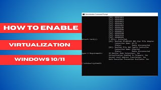 How To Enable Virtualization In Windows 11 In 2024 [upl. by Compte]