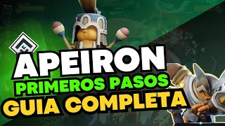 APEIRON COMO EMPEZAR A JUGAR  GUÍA PARA PRINCIPIANTES  GANA DINERO JUGANDO APEIRON [upl. by Lorilee]