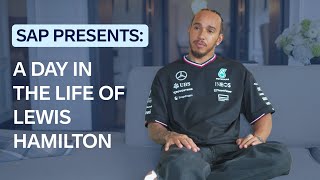 A day in the life of Lewis Hamilton [upl. by Onfre701]