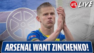 Arsenal In Talks For Zinchenko  AFTV Live ft Robbie amp Stricto [upl. by Merrile398]