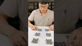 A flexible cube with super strong magnetic balls magnetic beads diy [upl. by Eiramlatsyrc]