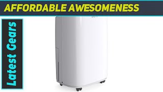 ANDTE Dehumidifier The Ultimate Basement Companion [upl. by Nelhsa]