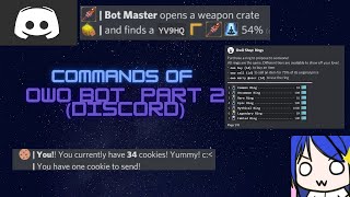 How to use the commands of OWO bot part 2 [upl. by Legyn903]