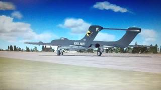 FSXSE SkySim Sea Vixen short review [upl. by Floro780]