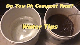 Do You Ph Compost Teas De Chlorinating Water Answering Common Garden Questions [upl. by Kennie]