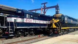 New Jersey Transit Heritage Festival at Hoboken Terminal 91524 [upl. by Carley]