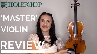 My Review amp Thoughts on the Fiddlerman 5 MASTER Violin [upl. by Templas]