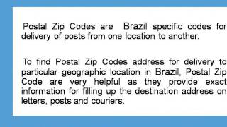 Brazil Postal Codes Lookup [upl. by Clementis108]