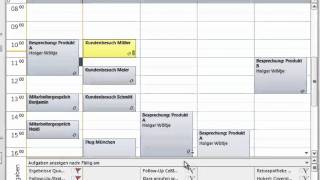 Lektion 32 Gruppieren AufgabenWochenansicht Kalenderwochen  OutlookVideoKurs [upl. by Esialb]