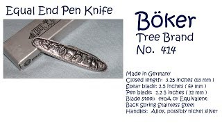 Bokers 414 Scenic Pen Knife [upl. by Basile]