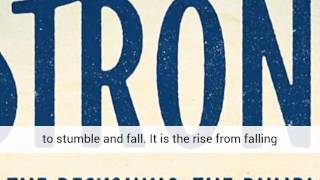 Rising Strong by Brene Brown [upl. by Lidah]