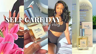 Self Care Day  Hygiene Shopping  A Day in my Life  We Hit 10K  Janika Bates [upl. by Gorlicki]