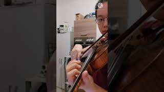 Violin Trill exercise Tartini  Devils Trill [upl. by Atnwahs]