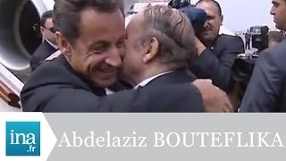 Abdelaziz Bouteflika reçoit Nicolas Sarkozy en Algérie  Archive INA [upl. by Ametaf]