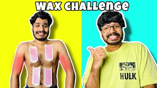 WAX CHALLENGE 🥵  PRAVEEN PRANAV [upl. by Airakaz887]