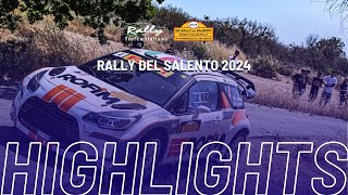 T I Rally Rally del Salento 2024 Highlights [upl. by Elwina730]