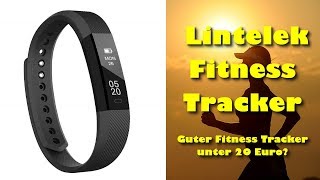 Lintelek Fitness Tracker  Guter Fitness Tracker unter 20 Euro Ja [upl. by Samaj797]