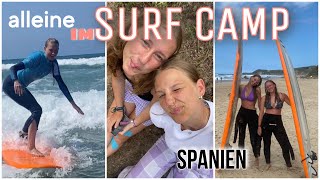 Ich war alleine im Surf Camp  surfen lernen [upl. by Erreip]