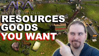 Resources and Goods you SHOULD get Immediately  ARA History Untold Guide [upl. by Vershen]