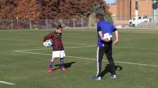 Goalkeeping Drills for the Beginner 01 [upl. by Carboni]