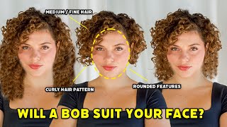 HOW TO PICK THE PERFECT HAIR LENGTH FOR YOUR FACE amp HAIR TEXTURE the perfect bob haircut [upl. by Fortunato]