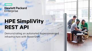 HPE SimpliVity REST API Demonstration [upl. by Gylys]